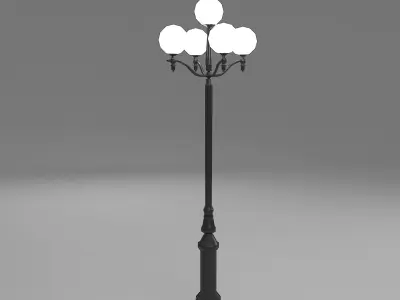 street light 2 3D model