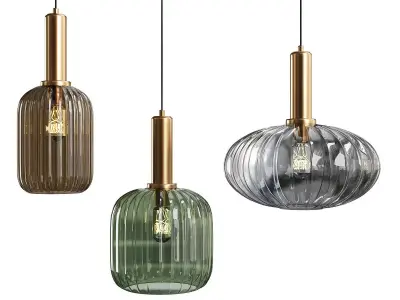 AMSTERDAM GLASS Low-poly 3D model