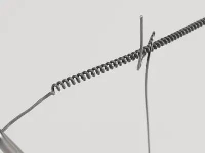 High Quality Realistic Light Bulb Low-poly 3D model