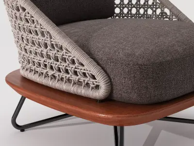 Rivera Armchair 3D model