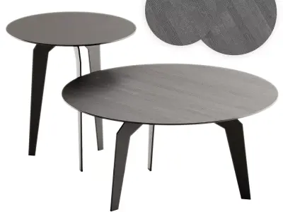 FEZA Round Coffee tables by Nobonobo 3D model