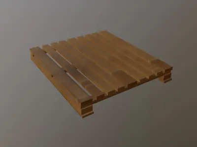 GAME READY Pastel Textured Environment Props Low-poly 3D model