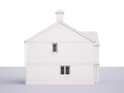 British House Trap Road Plot5-6-7  3D model