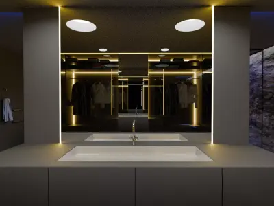 Hotel room 3D model shop