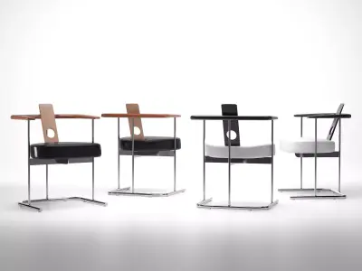 Daav modern chair 3D model