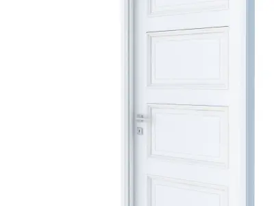 Room Door Type 9 3D print model