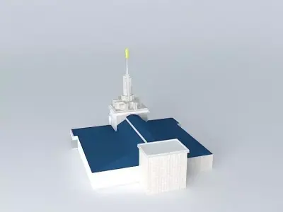 LDS. Templo Mormon, Apia Samoa Temple,22nd operating temple Free 3D model