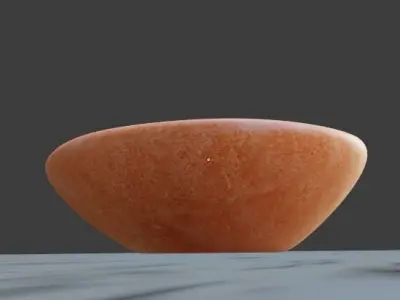 Oil Lamp - INDIAN DIYA Low-poly 3D model