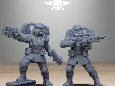 Vaskar Jump Squad 3D print model