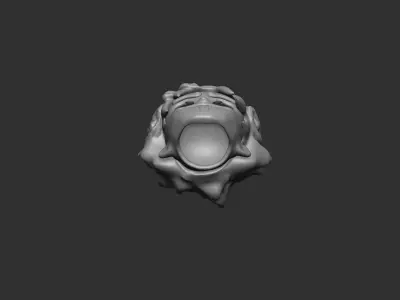 Luffy Gear 5  Mask  High-Quality 3D Model 3D model