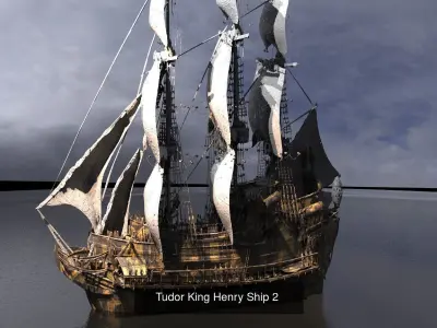 Fantasy Tudor Collection 1 3D Model Pack