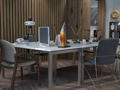  Modern Office Room 