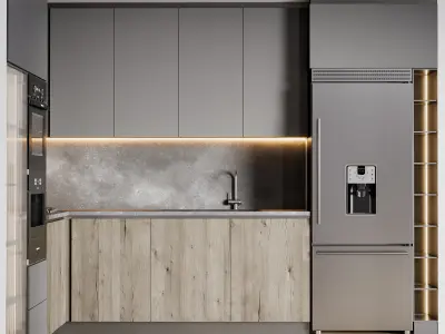 Kitchen 014 3D model