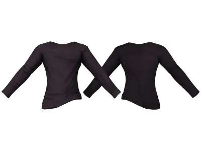 Men Rebel Dystopian Full Outfit Low-poly 3D model