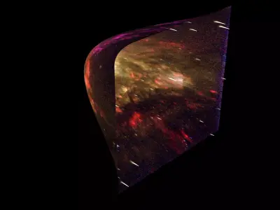 Seyfert Galaxy 3D model