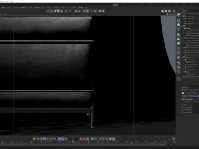 ANIMATION - Armchair Grand Confort 3D model