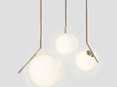 Lampatron Stem - Flos IC Lights Suspension 3D model