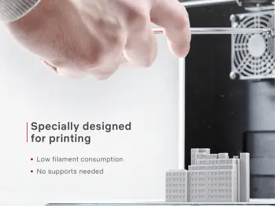 3D Print miniature building RB-US-NY-027 3D print model