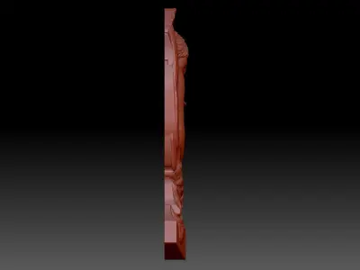 The grieving angel 3D print model