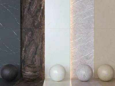 Marazzi Grande Marble Look Tile Collection - Vol 1 -Set of 58 Texture