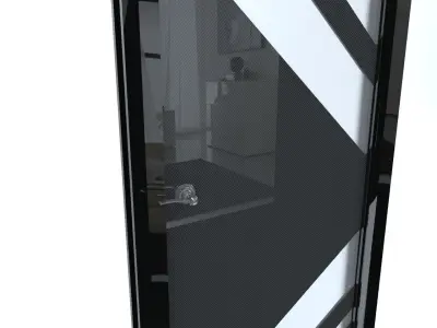 Doors to the apartment 3D model