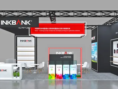 Booth Exhibition Stand Stall 9x6m Height 440cm 3 Open 3D model 3D model