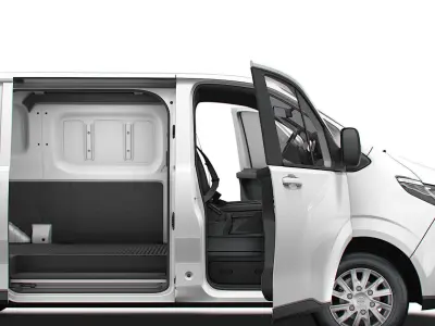 Maxus eDeliver 7 L1H1 HQ Interior 2026 3D model