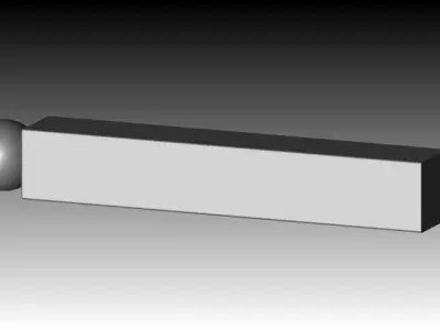 Gate metal 3D model