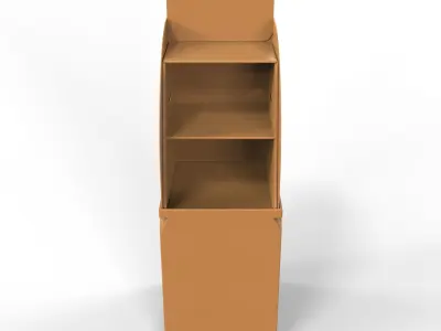 Point of Sale Cardboard Display Stand Texture
