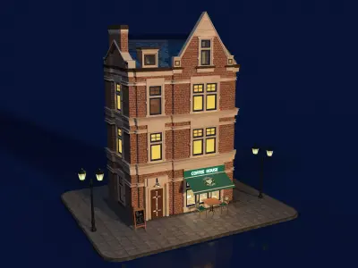  London house 3D model