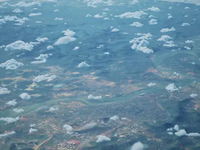 Gaoping China City Landscape 3D Model 3D model