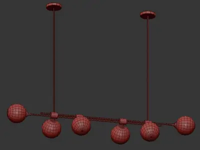 TRILOGY PENDANT 3D model