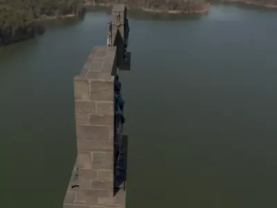 Berlin eagle WW2 Olympic gate Adler Mega rare 3D model ver02 3D model