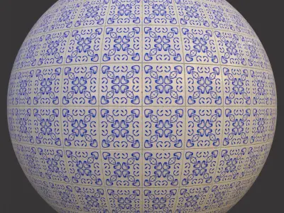 tile - 6color - 4k - seamless - set02 Texture