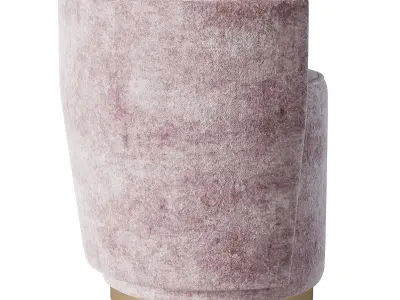 Bond Street Stool 3D model