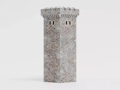 -Medieval Tower V2- 3D model