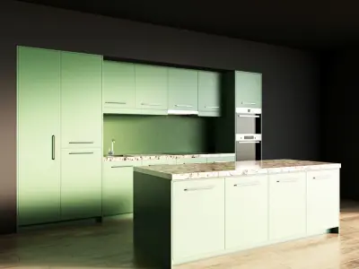 79-Kitchen7 matte 7 3D model