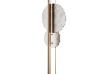 Patrizia Volpato Luna Nuova Floor Lamp 3D model