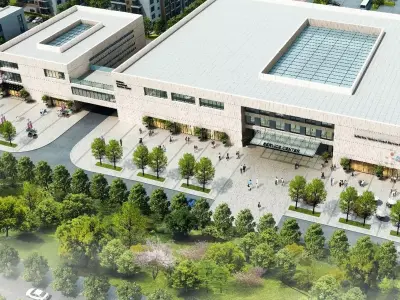 Modern Civic Service Center 3D model