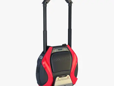 Inmotion V3 Pro red 3D model