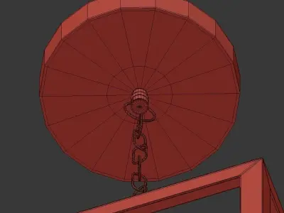 CUBIST Chandelier 3D model