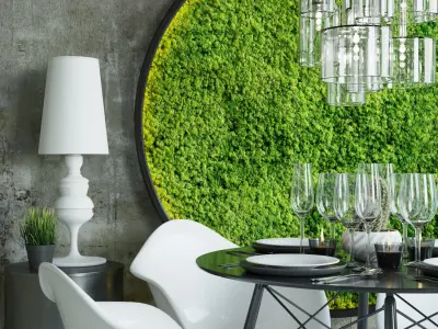 Loft design set 3D model