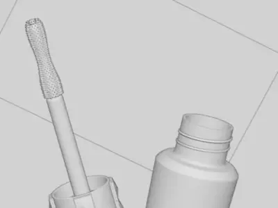 High End Realistic Cosmetic Rendering Scene for Blender v6 3D model