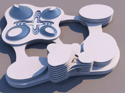 0119 - Modern Building 3D model