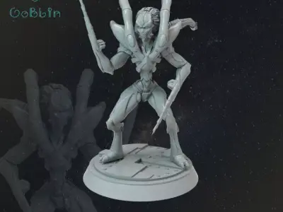 Azira - Sci-fi War 3D print model