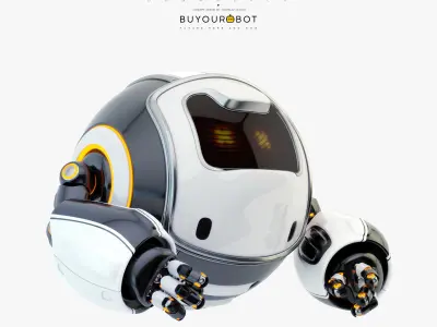 Dog walker XII 3D model