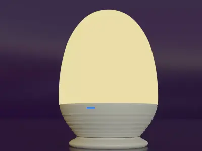 table lamp Free 3D model