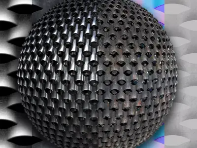 Grate 01 - PBR Texture