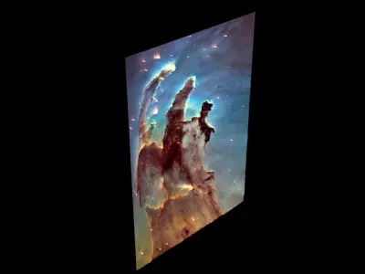 Eagle Nebula 3D model