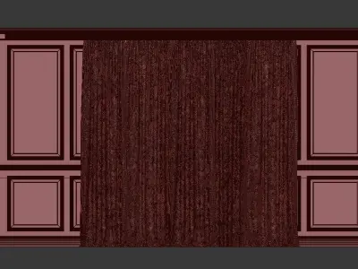 Curtain Set 186 3D model